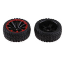 Set/4Pcs RC Car Tires Tyres &Wheel Rim for 1/10 HSP HPI Redcat  Parts