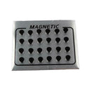 12 Pair Mens Women Black Magnetic Clip On Ear Stud Earrings No Piercing 6mm