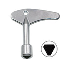 1pcs Universal Triangle Delta Switch Key Wrench Elevator Train Electric cabinet