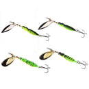 15G 70Mm Insects Fishing Lure Spoon Bass Artificial Spinner Bait Metal Pike