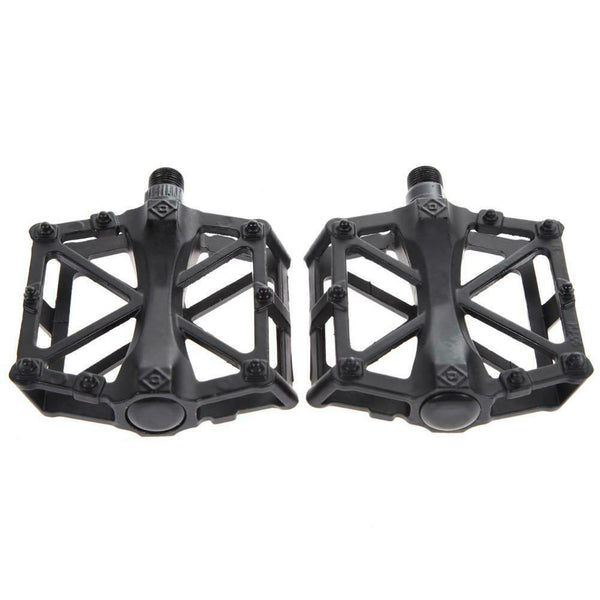 9/16 in Bike Pedals Ultra-Light Alloy Cycling Treadle Universal BLACK A#S