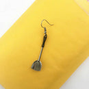 Fashion Women Asymmetric Fried Egg Pan Shovel Drop Dangle Earrings Jewelry G Gw