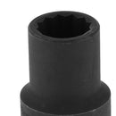 18mm 3/4" DRIVE DEEP IMPACT WRENCH SOCKET 12 POINT SINGLE HEX HUB NUTS