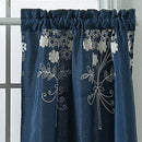 Short Curtain Polyester Cotton Embroidery Translucidus Curtain Kitchen Livi