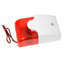 Mini 12 Volt Security Alarm Siren Red Light Replacement U2Q9