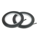 16 Pcs Whiteboard Graphic Chart Tape,Dry Erase Board Art Tape,Thin Black Gr