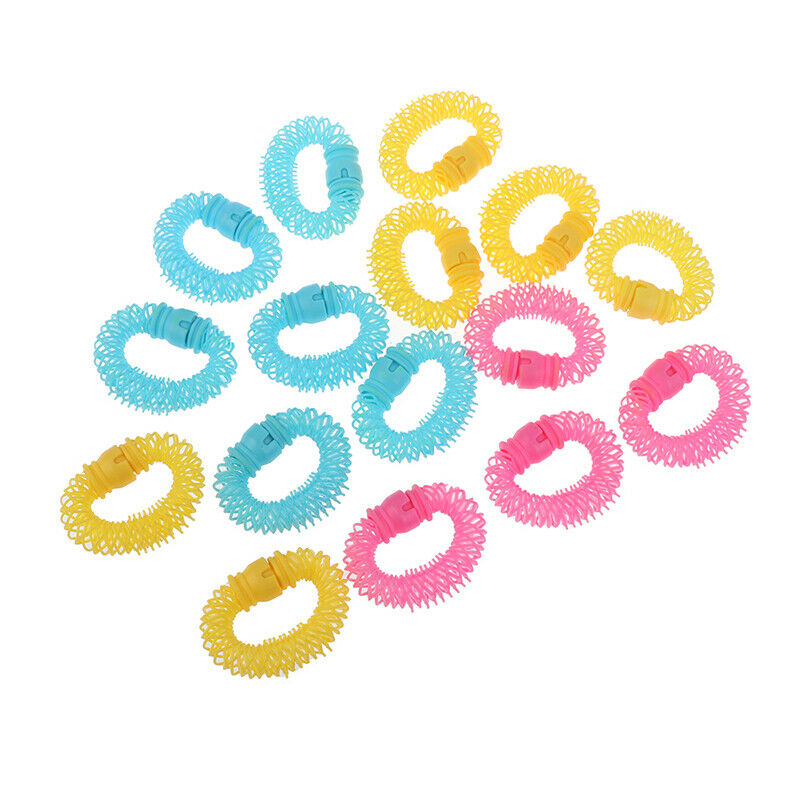 16Pcs Magic Hair Curler Spiral Curls Roller Donuts Curl Hair Styling Tool H Gn