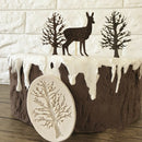 Tree Silicone Fondant Mold Cake Decorating Chocolate Sugarcraft DIY-Baking Mould