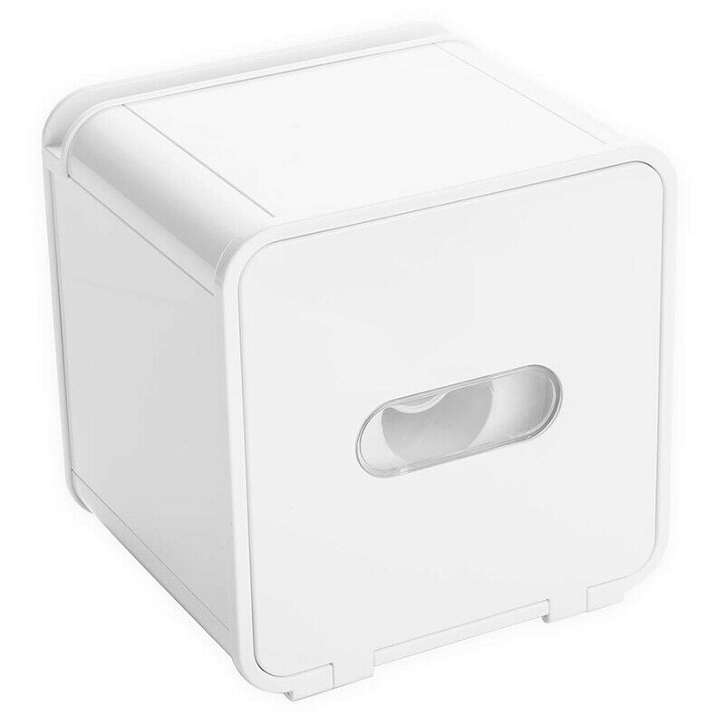 Waterproof All Covered Toilet Paper Holder Box,Wall Mounted Bathroom Paper  U8J8