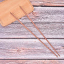 42cm Extra Long Chinese Japanese Chopsticks Wooden for Frying Hot Pot Cook BX