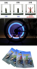 8Pcs Colors Bike Bicycle Cycling Wheel Tyre  Cap Spoke Neon LED Light