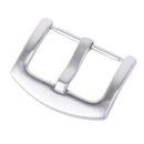 Buckle Stainless Steel clasp with Solid Spring Bar for 20mm Bracelet Watch