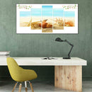 5pcs 5D DIY Full Drill Diamond Painting Beach Cross Stitch Mosaic Kit Decor