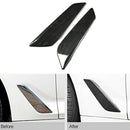 For Bmw 5 Series G30 2018 2Pcs Glossy Black Car Side Wing Air Flow Fender G Y5V8