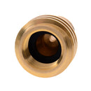 Converts Propane LP TANK POL service valve to QCC Outlet Brass Adapter ES