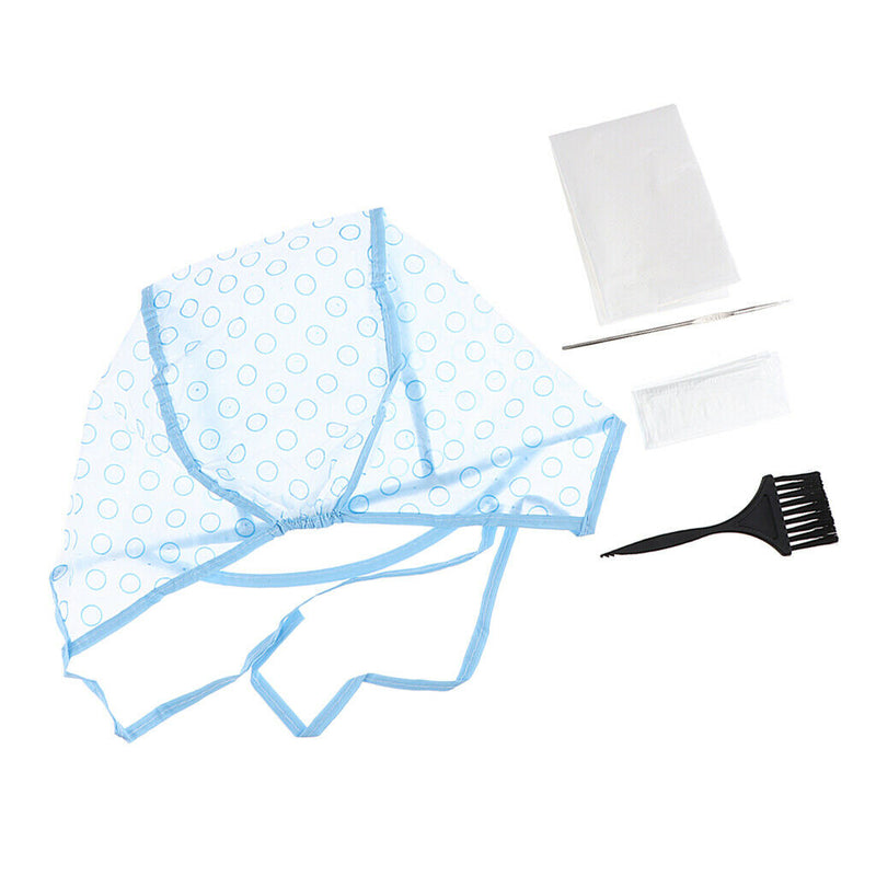 5pcs/set Hair Coloring Dyeing Kit Hair Dye DIY Tool, Dye Brush Hightlight Cap