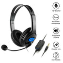 Wired Gaming Headset Headphones with Rotatable Mic for PS4 Xbox One PC