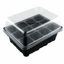 5 Set 12 Cells Nursery Pot Planting Seed Tray Kit Plant Germination Box Wit V9P2
