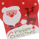 12PCs Paper Gift Box Cookie Cholocate Boxes Santa Claus Christmas New Year 3C