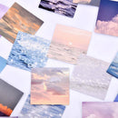 46x/Box Scenery Paper Stickers Stationery for Scrapbooking Diary Decoration