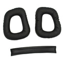 Replacement Ear Pads Cushions + Headband Pad For Logitech G930 Headphone