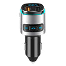 Bluetooth FM Transmitter Adapter Car Radio Music Player W/ QC3.0 USB Charger