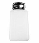 New Empty Pump Dispenser For Nail Art Polish Remover Pink and White Bottle