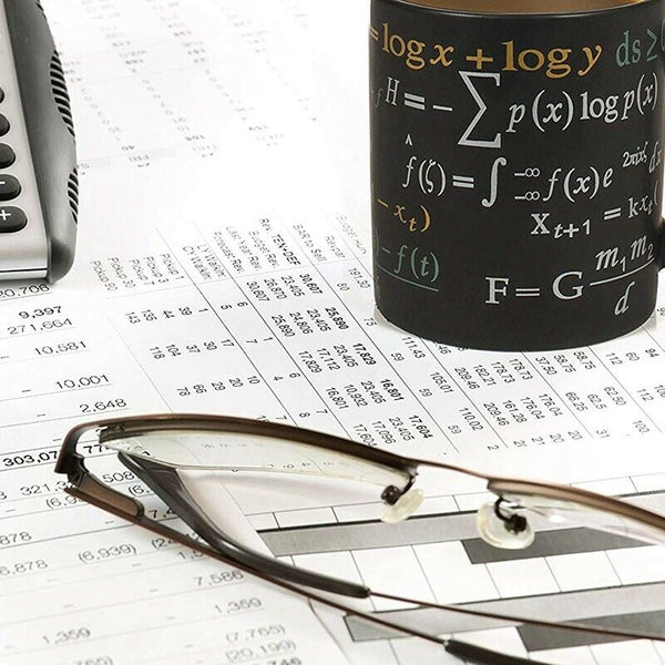 Math Mug Coffee Mug Featuring Famous Mathematical Formulas W3Y4