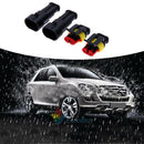 10 X 2 Pin Way Car Auto Waterproof Electrical Connector Plug Socket Wire Kit New
