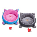 Cat Warm Bed Velvet Comfortable Ear Shape Kennel for Puppy Cama Gato Lovely