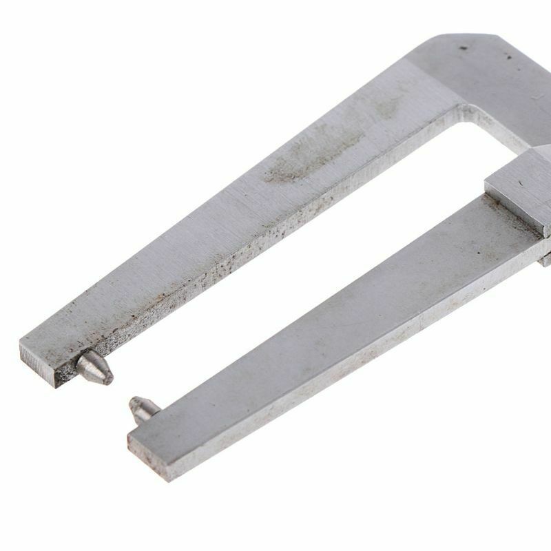 Stainless Steel Vernier Caliper For Brake Discs Disks Measuring Tools 0-60mm Hot