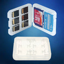 8 in1 Card  Box Protector Memory Holder TF MS Hard Case Clear Micro SD SDHC