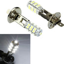 2 x New H1 HID 12V Xenon White 25 SMD LED Car Vehicle Fog Head Light Lamps