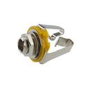 10x 1/4 inch 635mm Mono Female Jack with Socket Panel for MICMic New X9E0