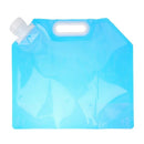 5LOutdoor Portable Camping Drinking Bottle Folding Water Bag Carrier Contai F3U3