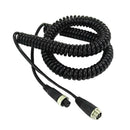 Flexible 4 Pin Car Video Rear View Camera Extension Cord Line Cable 5 Meters