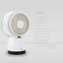 1X(Usb Mini Ultra Quiet Fan Portable Table Top Air Filter Purification Desk