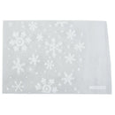 50 Clear Snowflake Cookie Bag, Plastic Cellophane Adhesive Sealant, Bakery