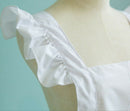 Lovely Victorian Pinafore Maid Bib Apron Fancy Costume Play Theatre Dresses -