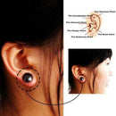 Women Magnetic Fashion Non Piercing Clip Stud Earrings Health Jewelry