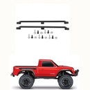 2 Pieces Metal RC Car Body Shell Handrail (L/R) for 1/10 RC Crawler Accessories