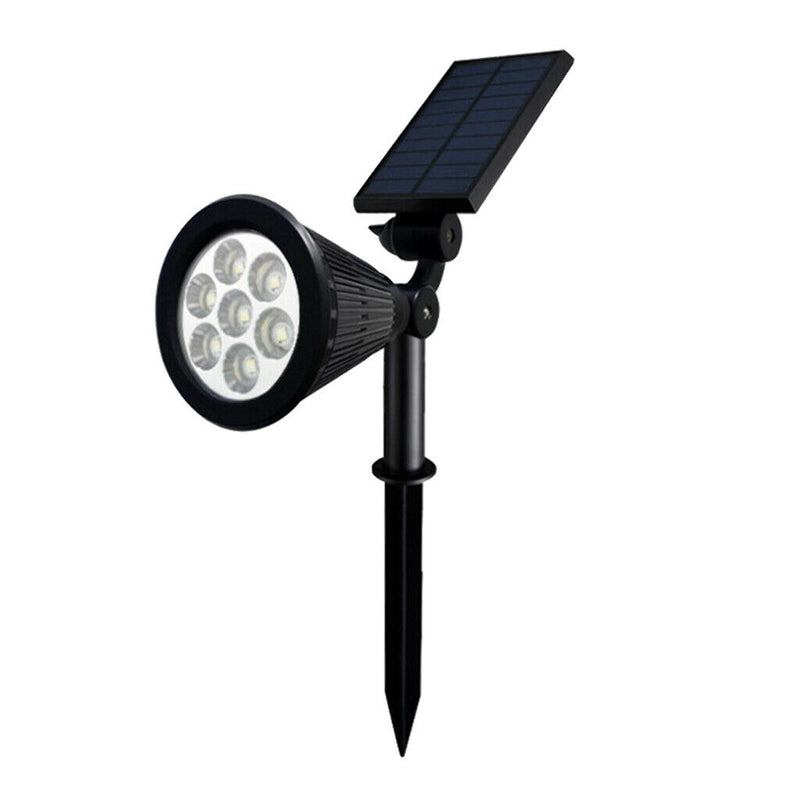 Waterproof Solar Power 7 LED Spotlight Outdoor Security Light Path Lamps