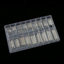 180 Pieces Assorted Spring Bars Watch Band Stainless Steel Cotter Link Pins 8mm