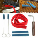 6Pc High Quality Professional Piano Tuning Hammer Wrench Lever Tuner Mute Tools