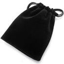 Stainless Steel Stallion Aro Hoop Huggie Earrings Black Polished Man J9K7