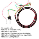 Truck LED Strip Tailgate TailLight Reverse Brake Turn Signal Light For Car