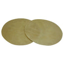 2Pcs 9.9 Inch 33cm Buffalo Leather Drum Skin Head Clear Sound Drums Accesso