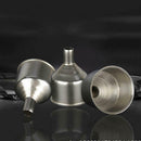 Portable Stainless Steel Metal Kitchen Supplies Small Mouth Funnel Filter