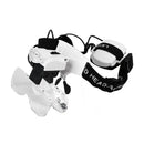 LED Light Lamp Head Loupe Jeweler Headband Magnifier Eye Glasses Magnifier
