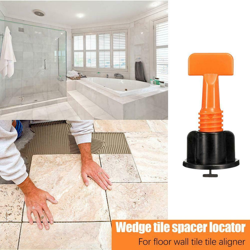 50pcs/set Level Wedges Tile Spacers for Flooring Wall Tile Leveling System